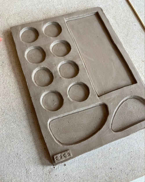 Ceramic Painter's Palettes | 18 APRIL